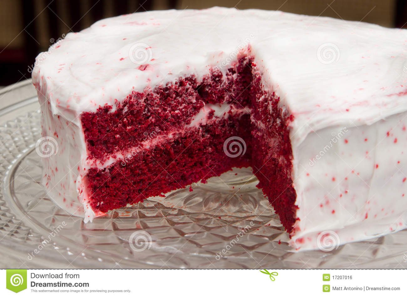 Red Velvet Cake Royalty Free Stock Image   Image  17207016