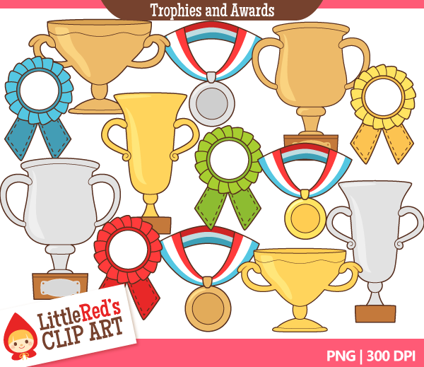 Trophies And Awards Clip Art   Little Red S Treehouse
