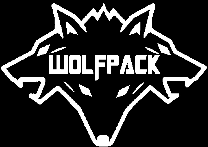 Wolfpack Blkwht   Free Images At Clker Com   Vector Clip Art Online    