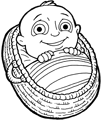 Baby Moses Clipart Moses Clipart