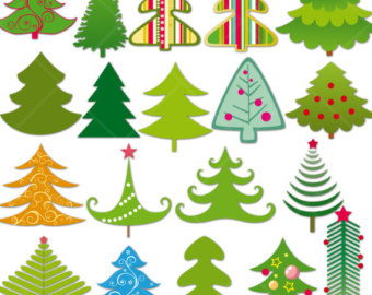 Christmas Tree Clipart Clip Art  Christmas Tree Illustration