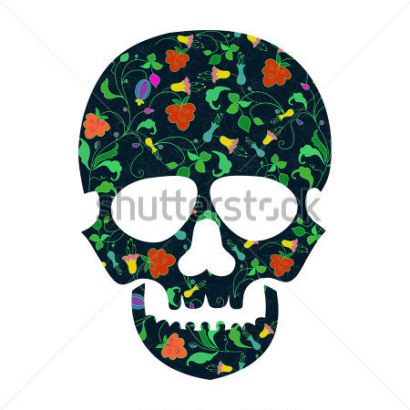 Day Of The Dead Skull Clipart Day Of The Dead Skull With Jpg