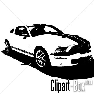Ford Mustang Silhouette Clipart Ford Mustang Gt500
