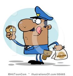 Free  Rf  Police Clipart Illustration By Hit Toon   Stock     More