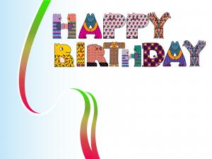 Happy Birthday Design Ppt Backgrounds