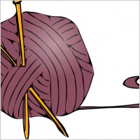 Knitting Yarn Needles Clip Art Free Vector For Free Download About  3