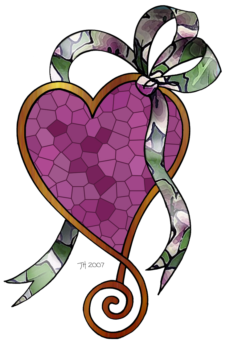 Military Purple Heart Clipart Love Hearts   Crafty Clip Art