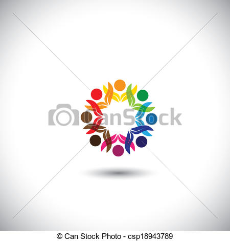 People Icons Community Unity Employees Meeting   Concept Vector Icon
