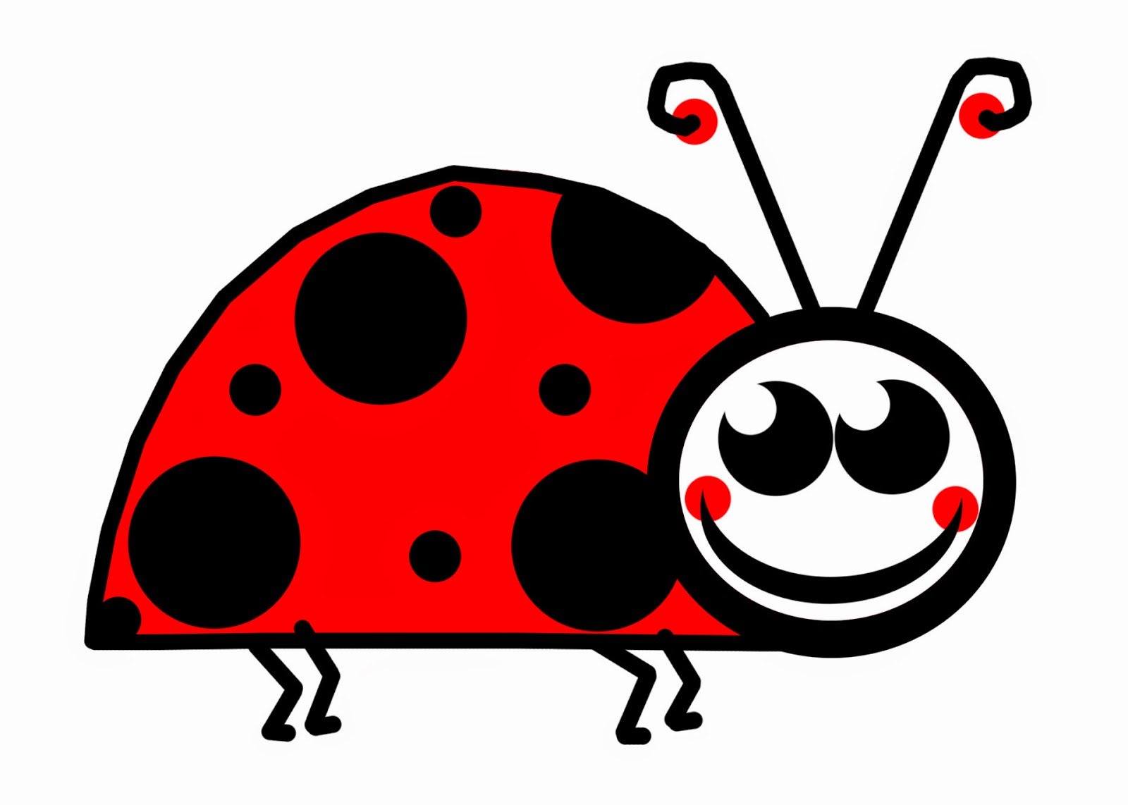 The Ladybug  Cute Classroom Clipart Or Vicious Child Eating Insect