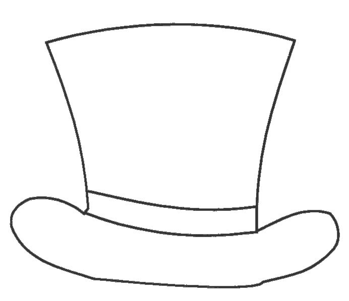 Top Hat Drawing   Lol Rofl Com
