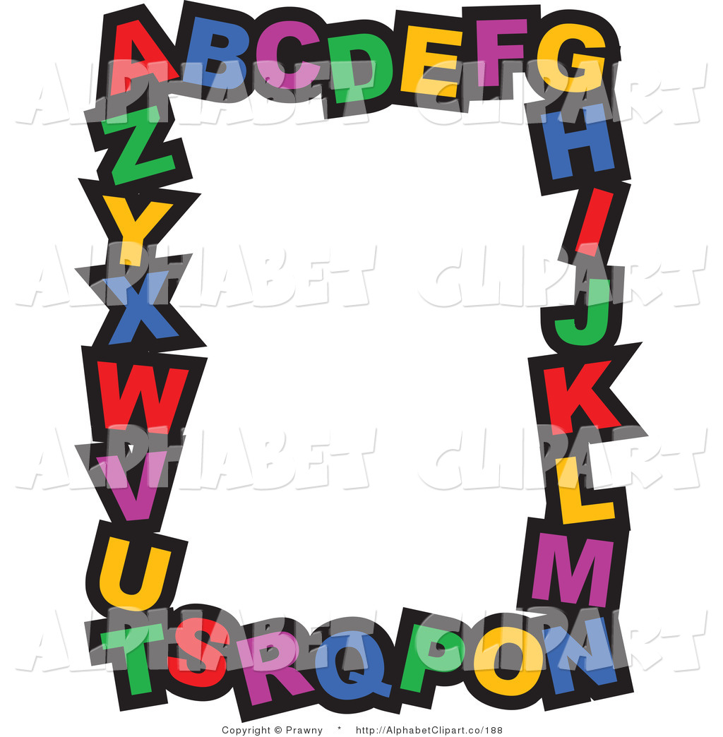 Alphabet Border Clip Art