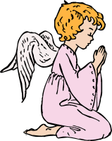 And The Confusion Com Religious Icons Angel Clipart Praying Gif