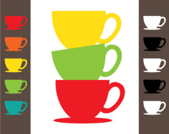 Colorful Teacup Clipart   10   Clipart Panda   Free Clipart Images