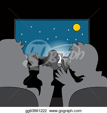     Image Of A Rude Cellphone User In A Movie Theater   Clipart Gg63861222