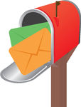 Mailbox   Open Mailbox Vector For You Design