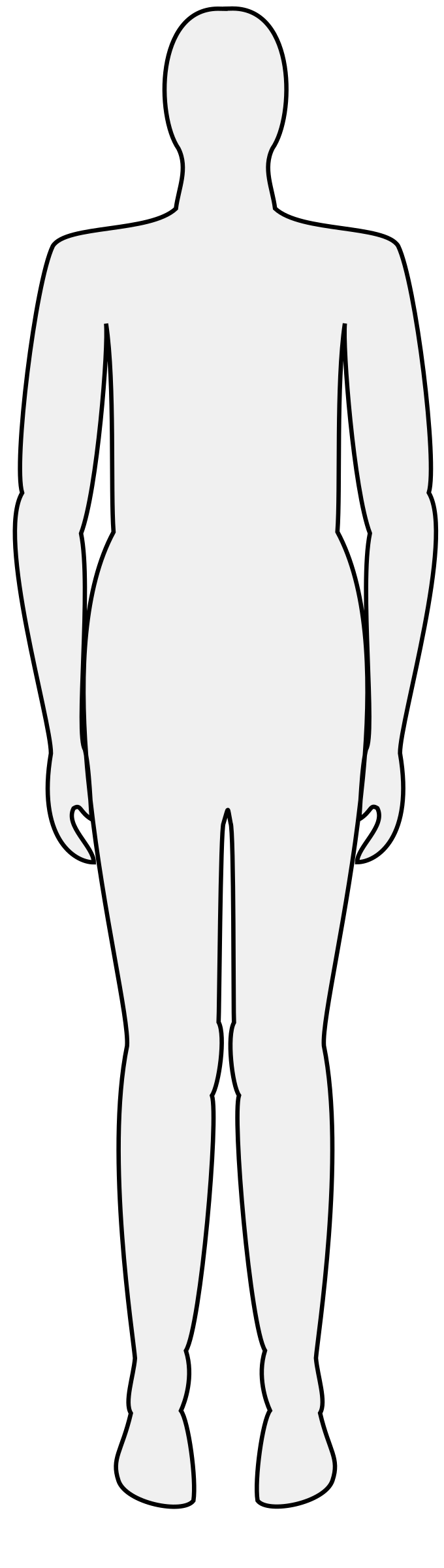 Male Body Silhouette By Mlampret