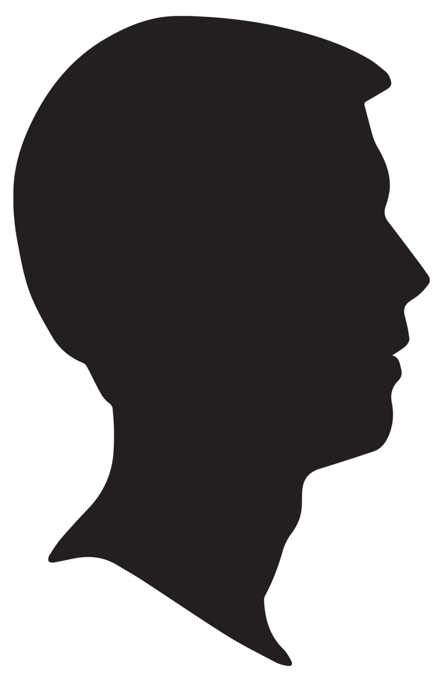 Male Silhouette Profile By Snicklefritz Stock On Deviantart