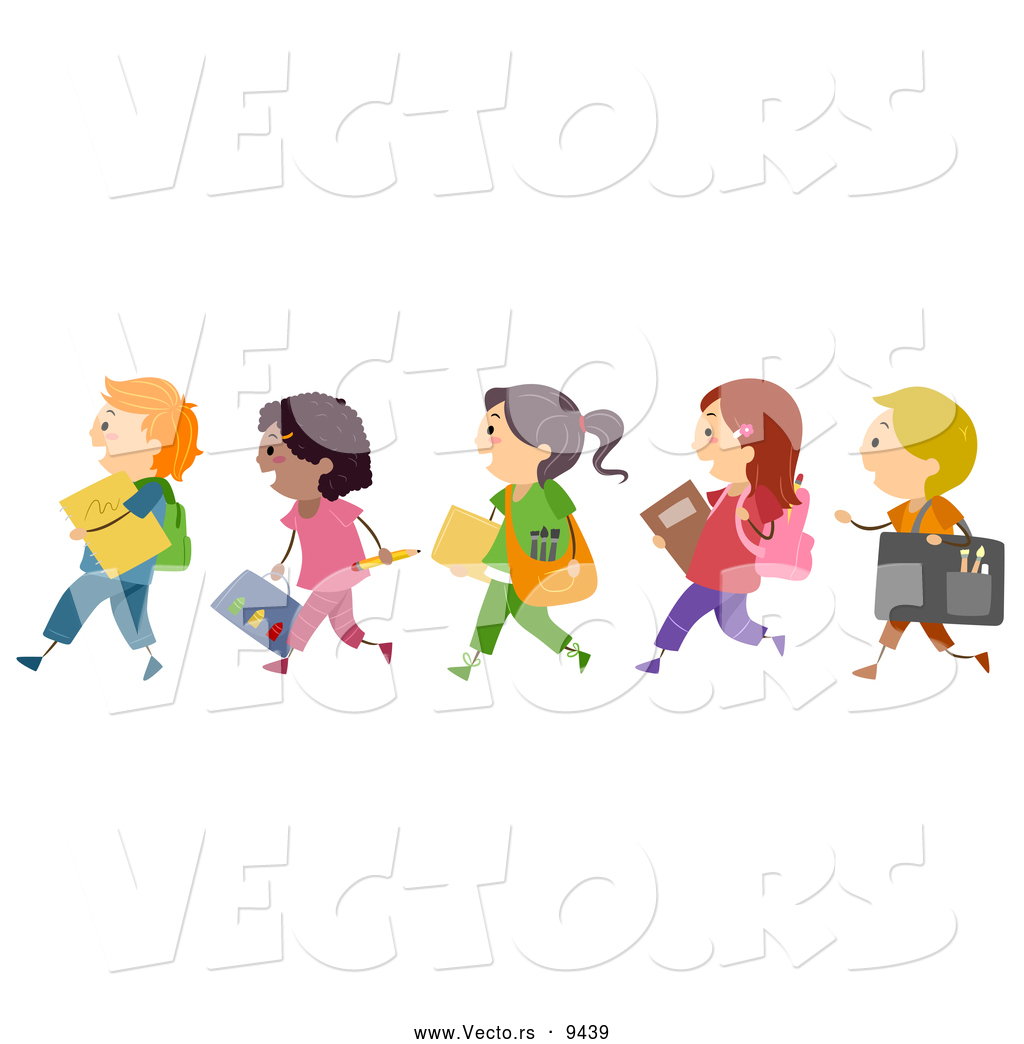 Toddler Walking Clipart Clipart Illustrations
