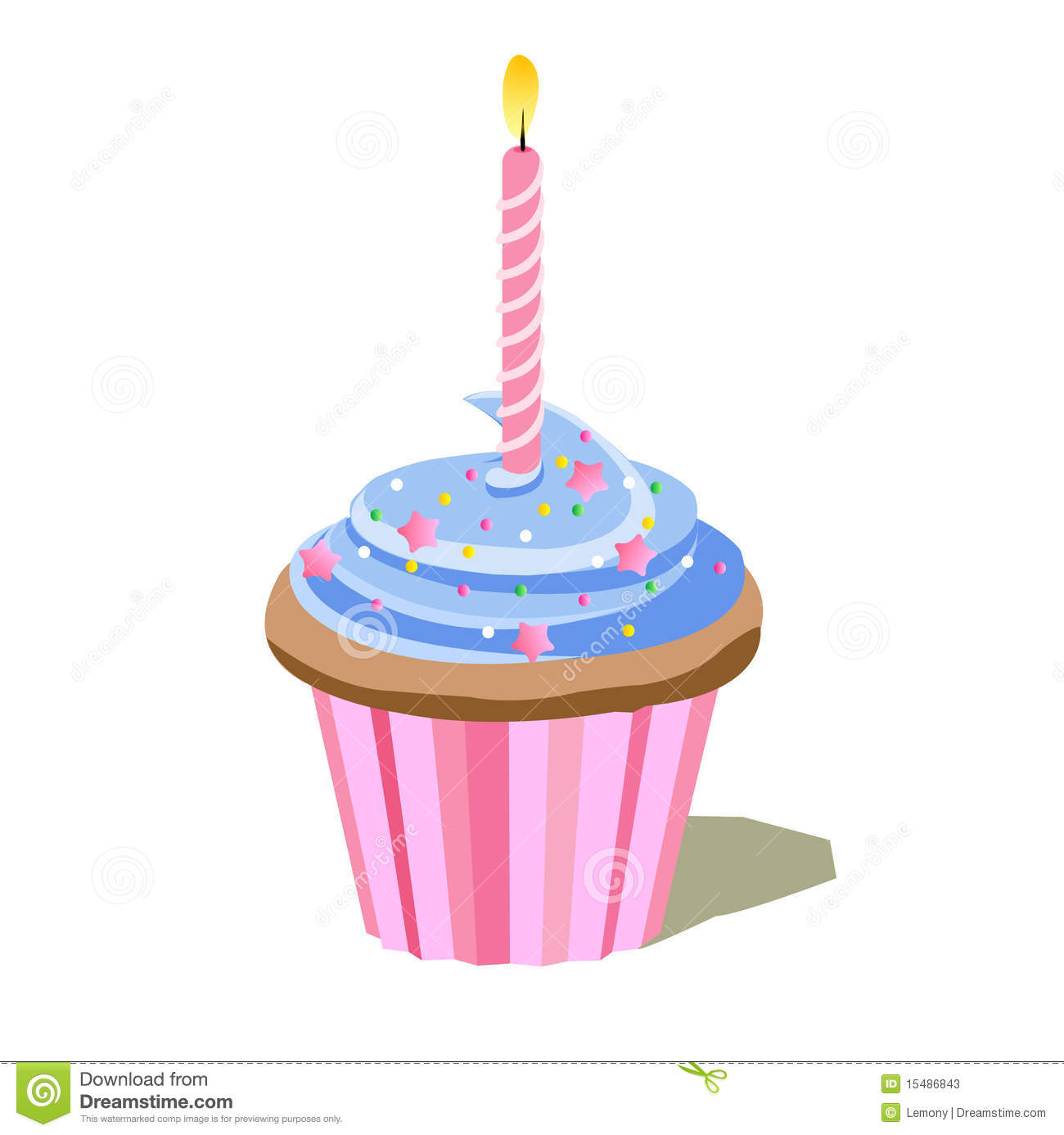 1st Birthday Cupcake Clipart   Cliparthut   Free Clipart