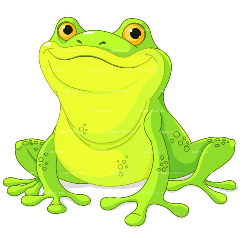 Clipart Frog   Royalty Free Vector Design