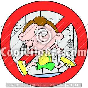 Coolclipart Com   Clip Art For  Safety No Running   Image Id 112102