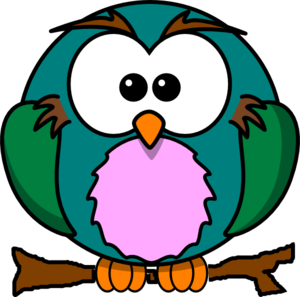 Cute Owl On Branch Clip Art   Vector Clip Art Online Royalty Free