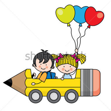 Download Source File Browse   Education   Kids Riding A Pencil Car