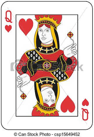 Of Queen Of Hearts Original Design Csp15649452   Search Clipart