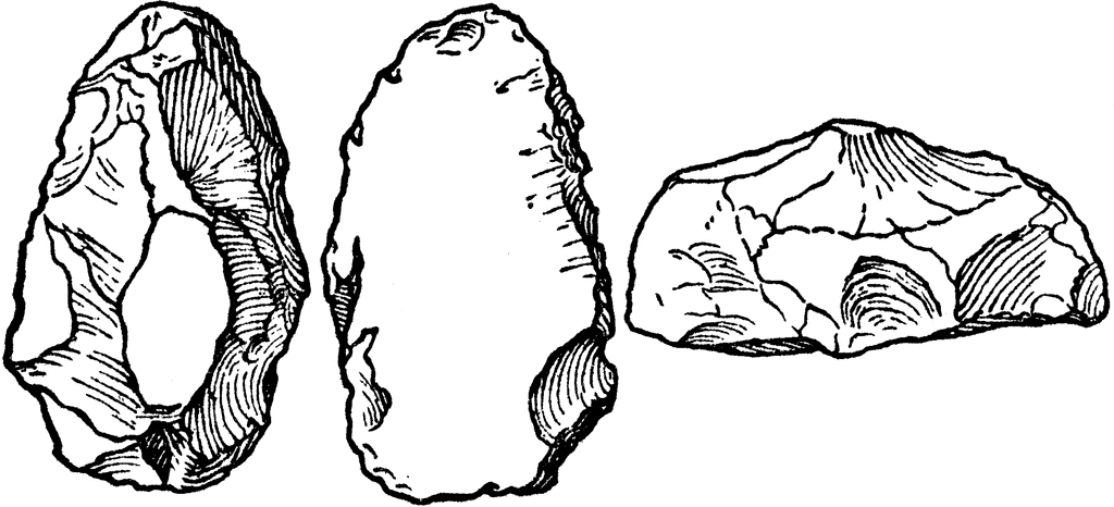 Paleolithic Stone   Clipart Etc