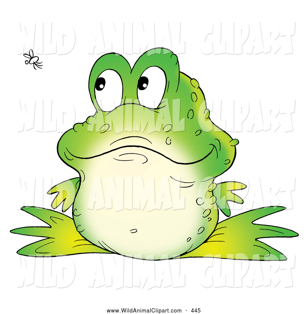 Royalty Free Cute Frog Stock Wildlife Clipart Illustrations
