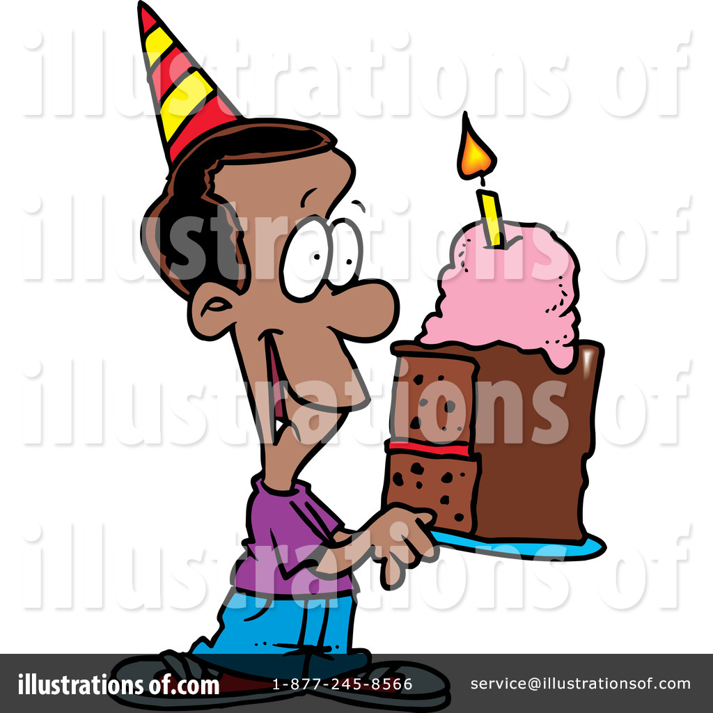 Birthday Clipart  1045794 By Ron Leishman   Royalty Free  Rf  Stock