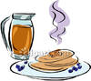 Blueberry Pancakes Clipart