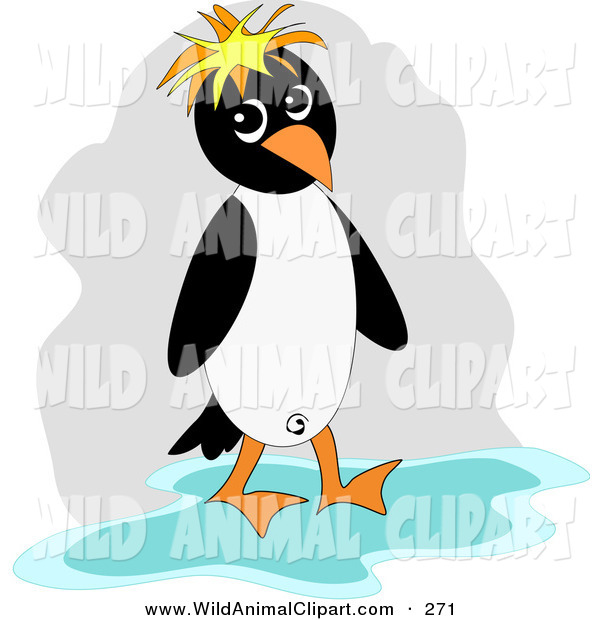 Cartoon Penguin Clip Art Vector Free Vector Images Vector Me