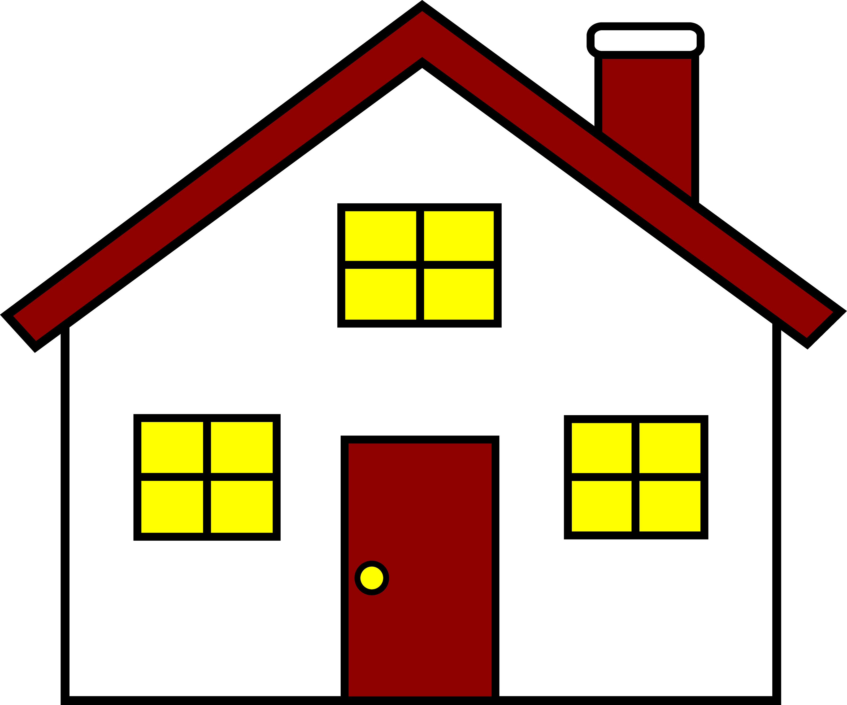 Cute House Drawing   Clipart Panda   Free Clipart Images
