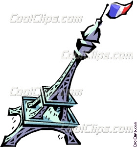 Eiffel Tower Vector Clip Art