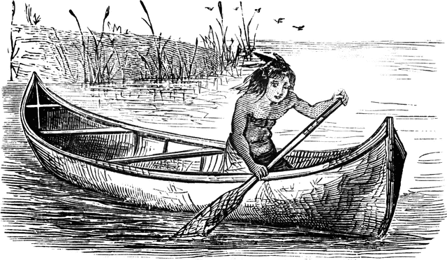 Native American Canoe Clipart Images   Pictures   Becuo