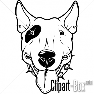 Related Bull Terrier Face Cliparts