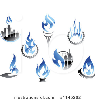 Royalty Free  Rf  Natural Gas Clipart Illustration By Seamartini