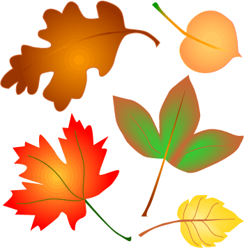 September Leaves Clip Art Leaves Clipart