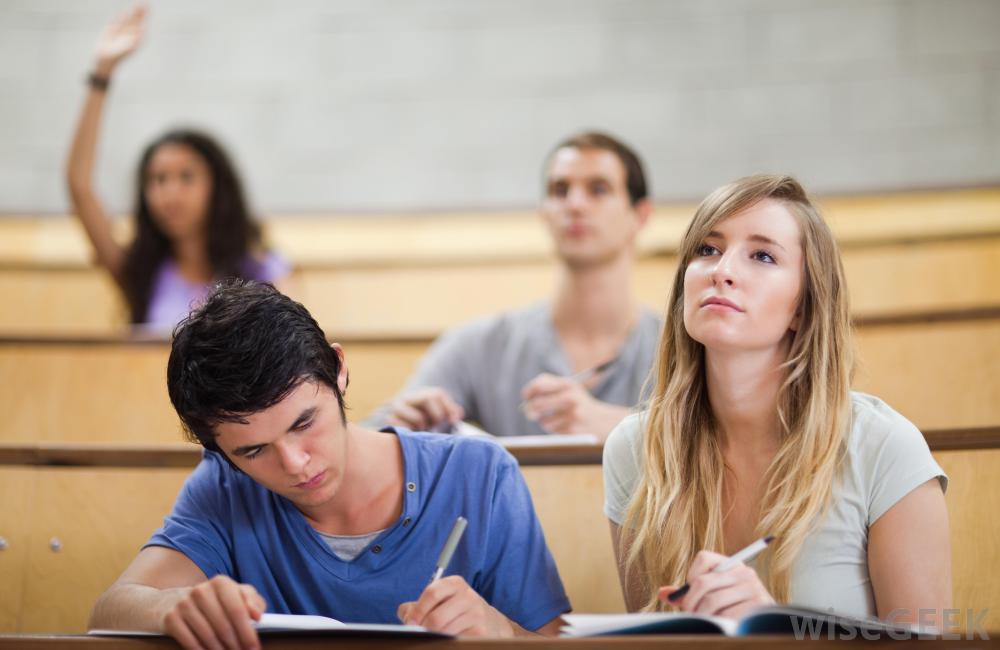 Students Paying Attention In Class Some People Find It Hard To