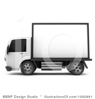 Transport Truck Clipart Black And White Truck Clipart