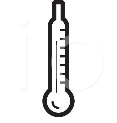 Weather Thermometer Clip Art Black And White   Clipart Panda   Free