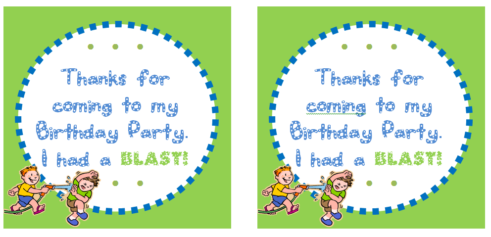 You Can Download The Thank You Water Party Printable Here