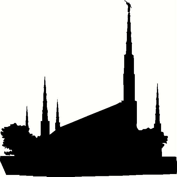 17 Lds Temple Silhouette Free Cliparts That You Can Download To You