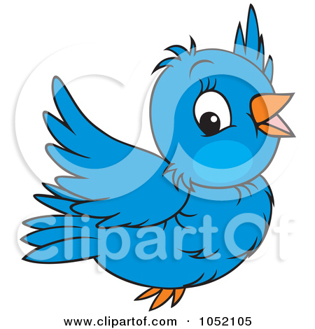 Blue Bird Illustration