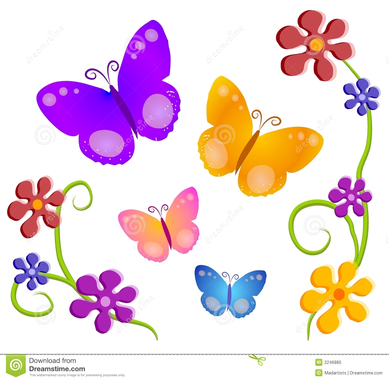 Butterfly Free Clip Art   Free Large Images