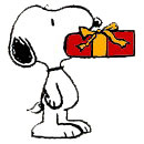 Clip Art   Christmas Snoopy