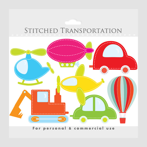 Cute Transportation Clip Art Transportation Clipart