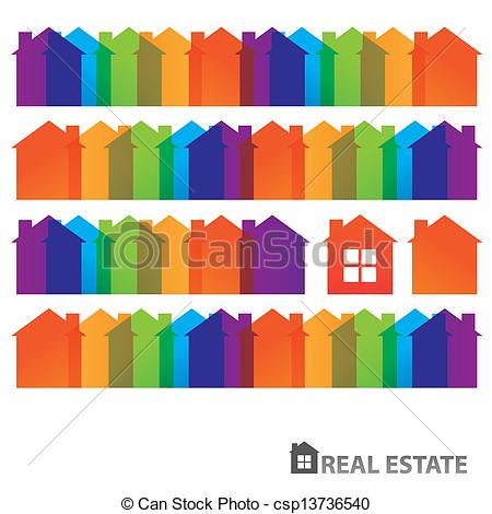 Eps Vector Of Real Estate House   Rental Housing Home Sales Property