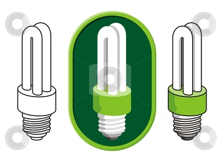 Fluorescent Light Bulb Clipart